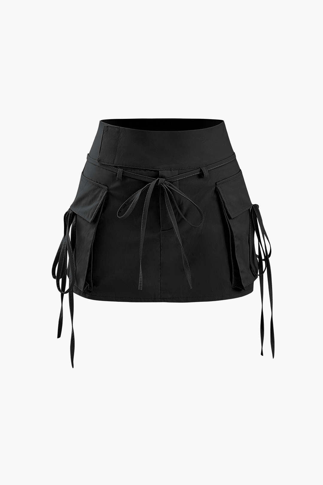 Low Rise Cargo Mini Skirt