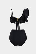 Black Bikini with Gold Detail