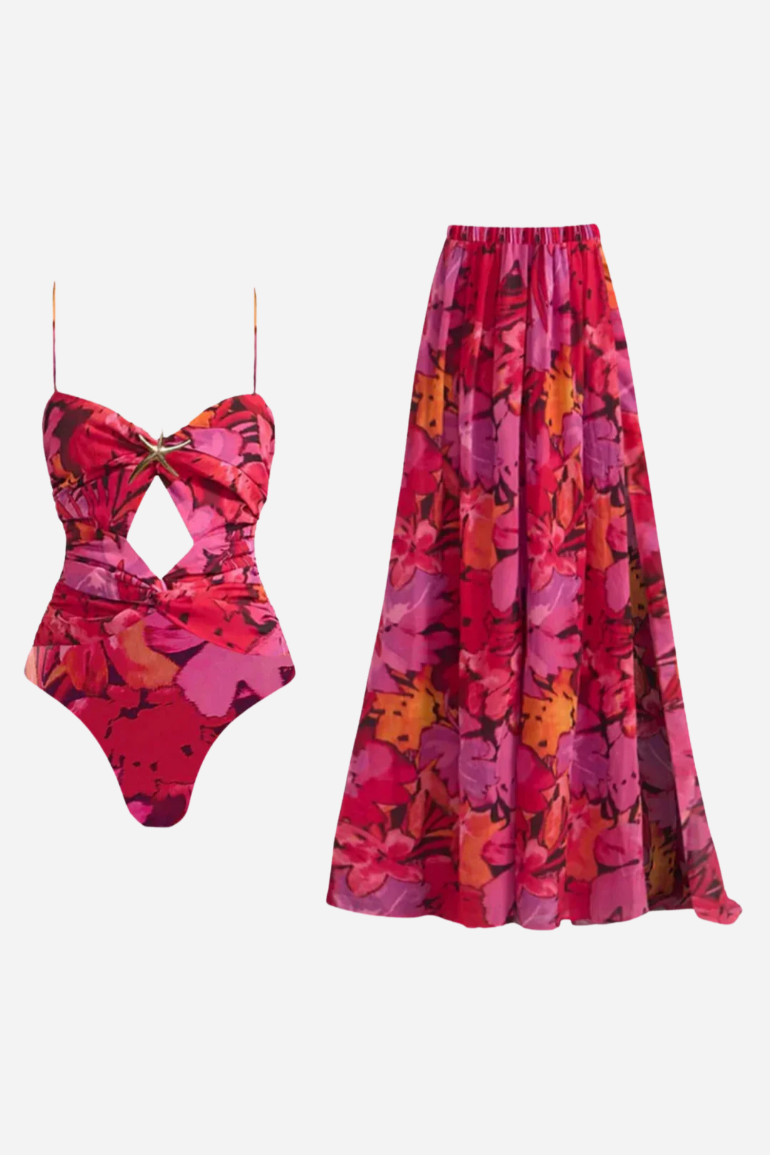 Fuchsia Resort Swimsuit