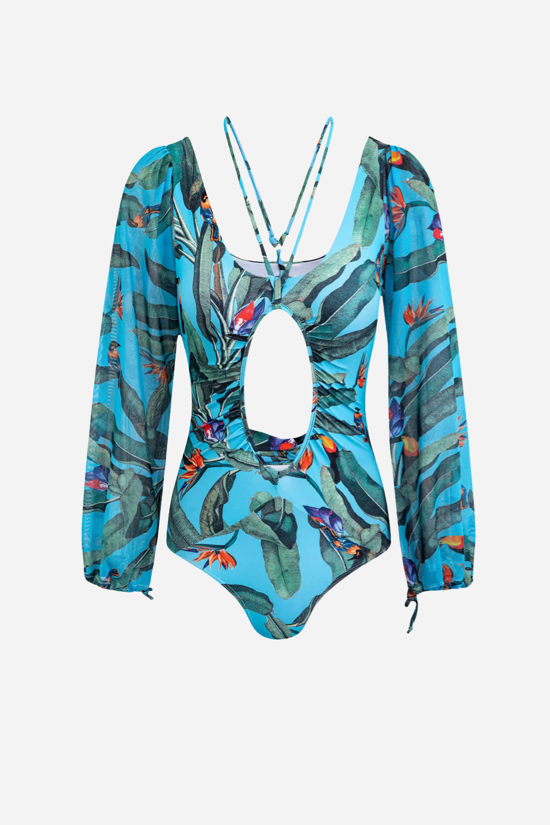 Jungle Cut Out Swimsuit