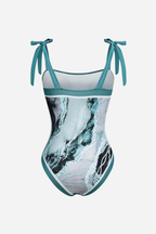 Turquoise Marble Swimsuit