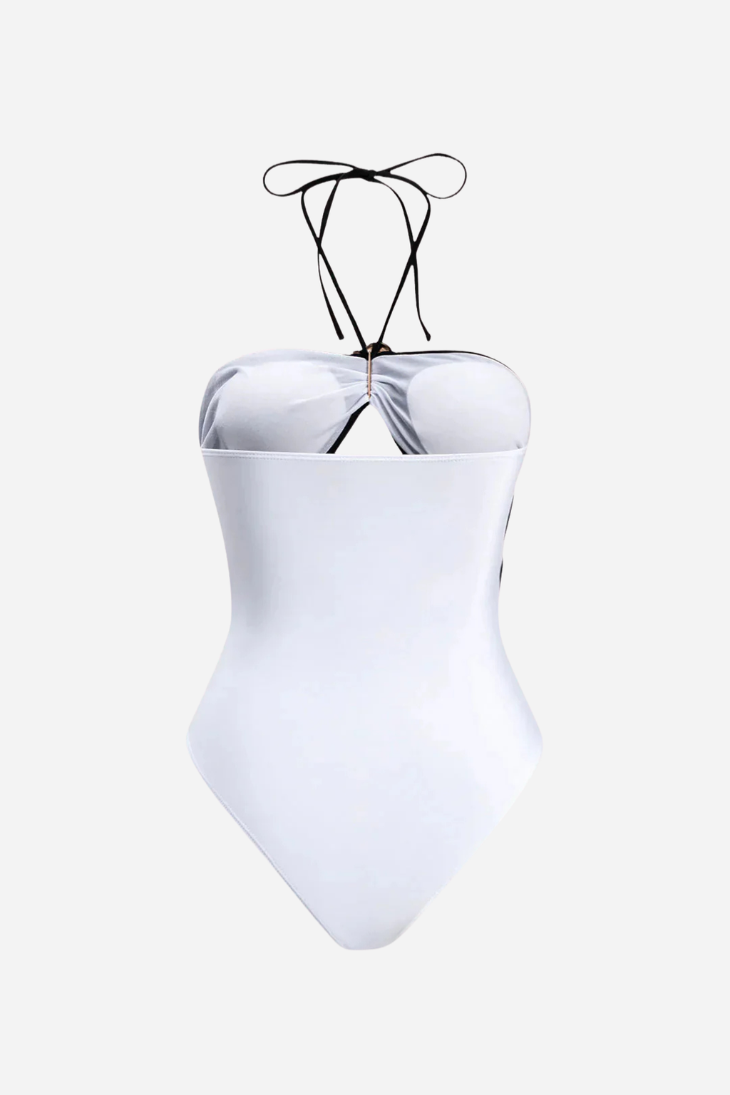 Noir Contrast Sculpt Swimsuit