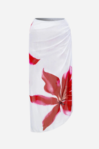 Red Flower Swimsuit
