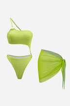 Lime Cut Out Bikini