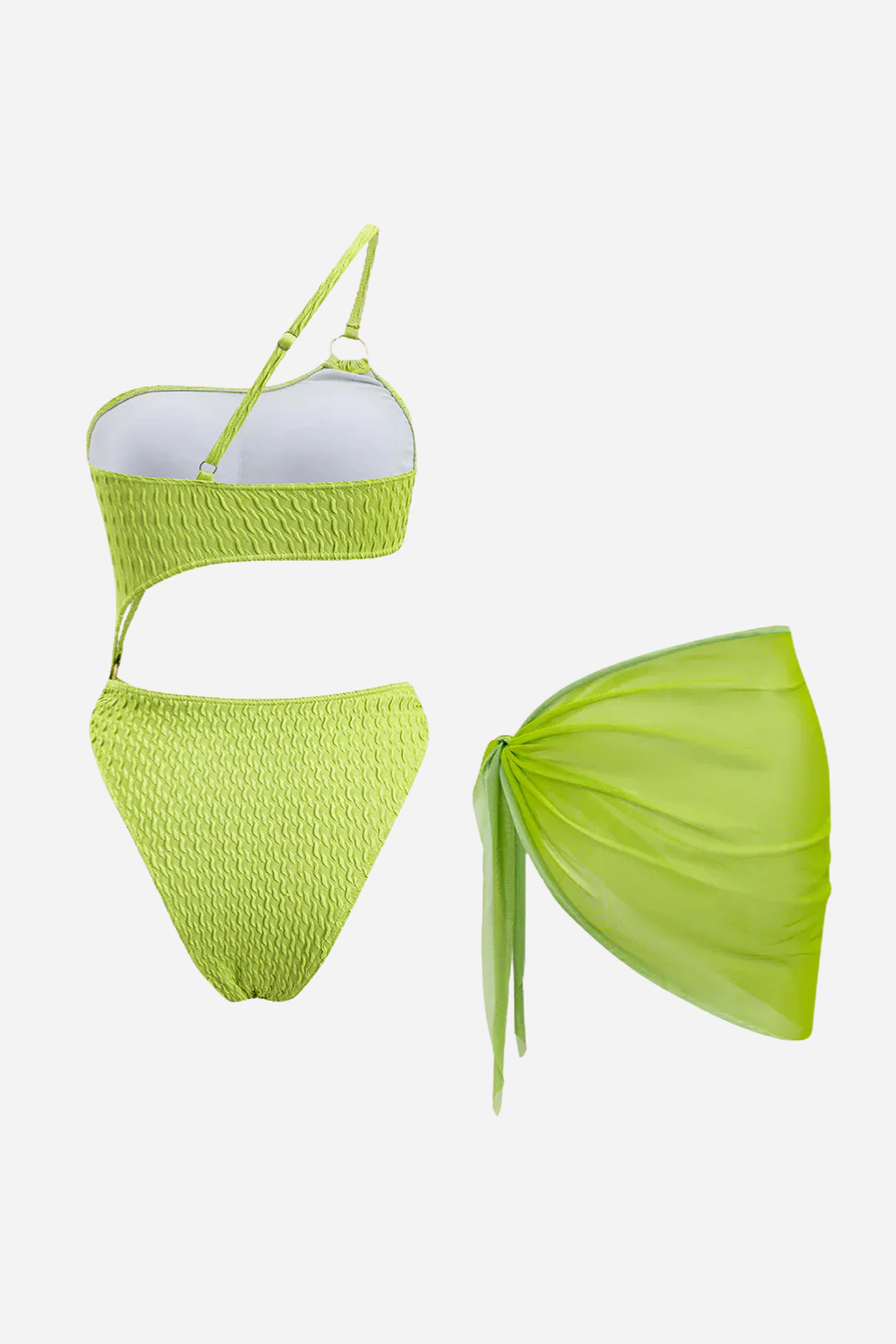Lime Cut Out Bikini