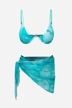 Turquoise Sculpt Bikini