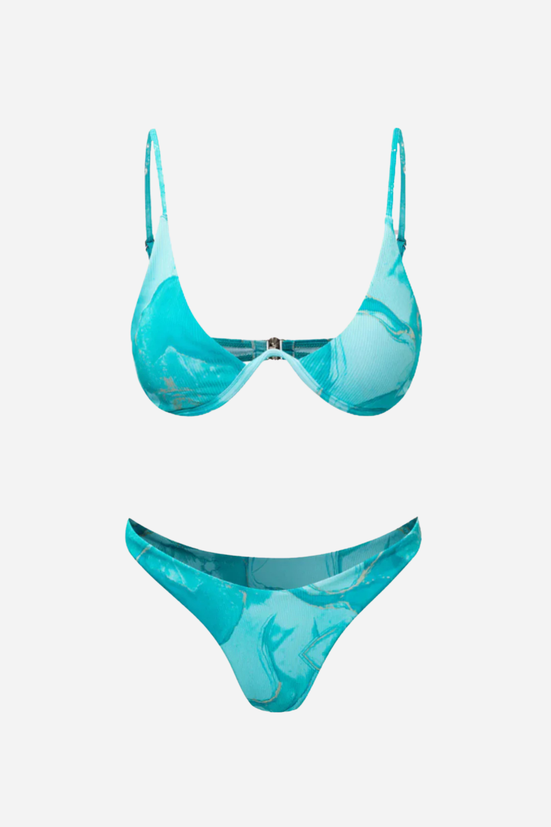 Turquoise Sculpt Bikini