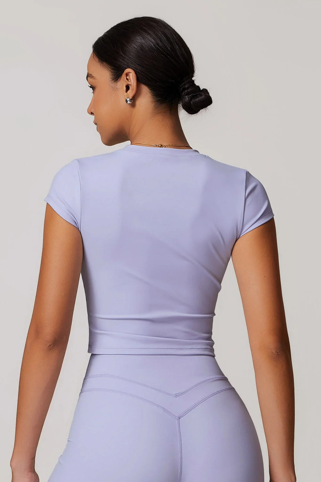 Meredith Crop Top – Lavanda