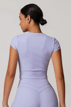 Meredith Crop Top – Lavanda