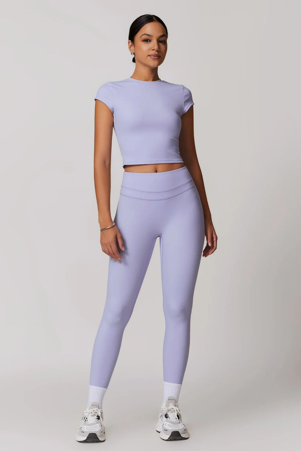 Meredith Crop Top – Lavanda