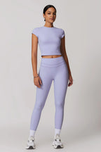 Meredith Crop Top – Lavanda