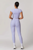 Meredith Crop Top – Lavanda
