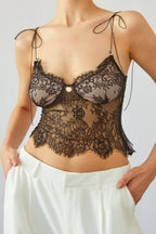 Tie Lace Crop