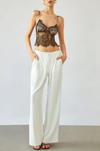 Tie Lace Crop