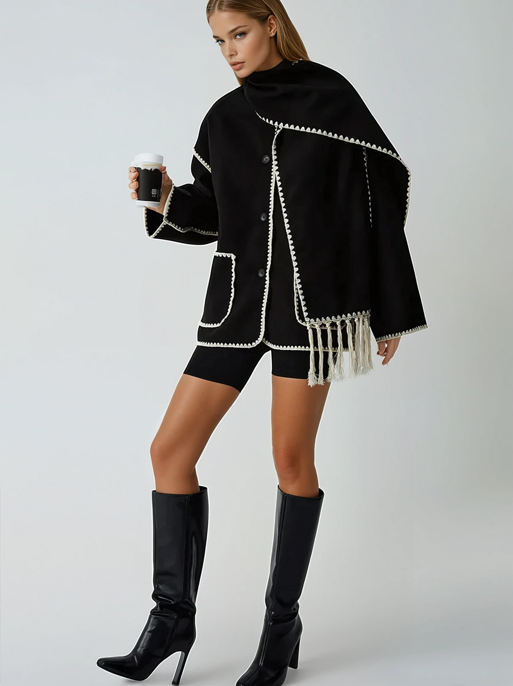 Manteau Écharpe