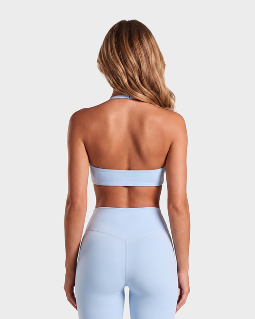 Amelie Halterneck Bra – Baby Blue