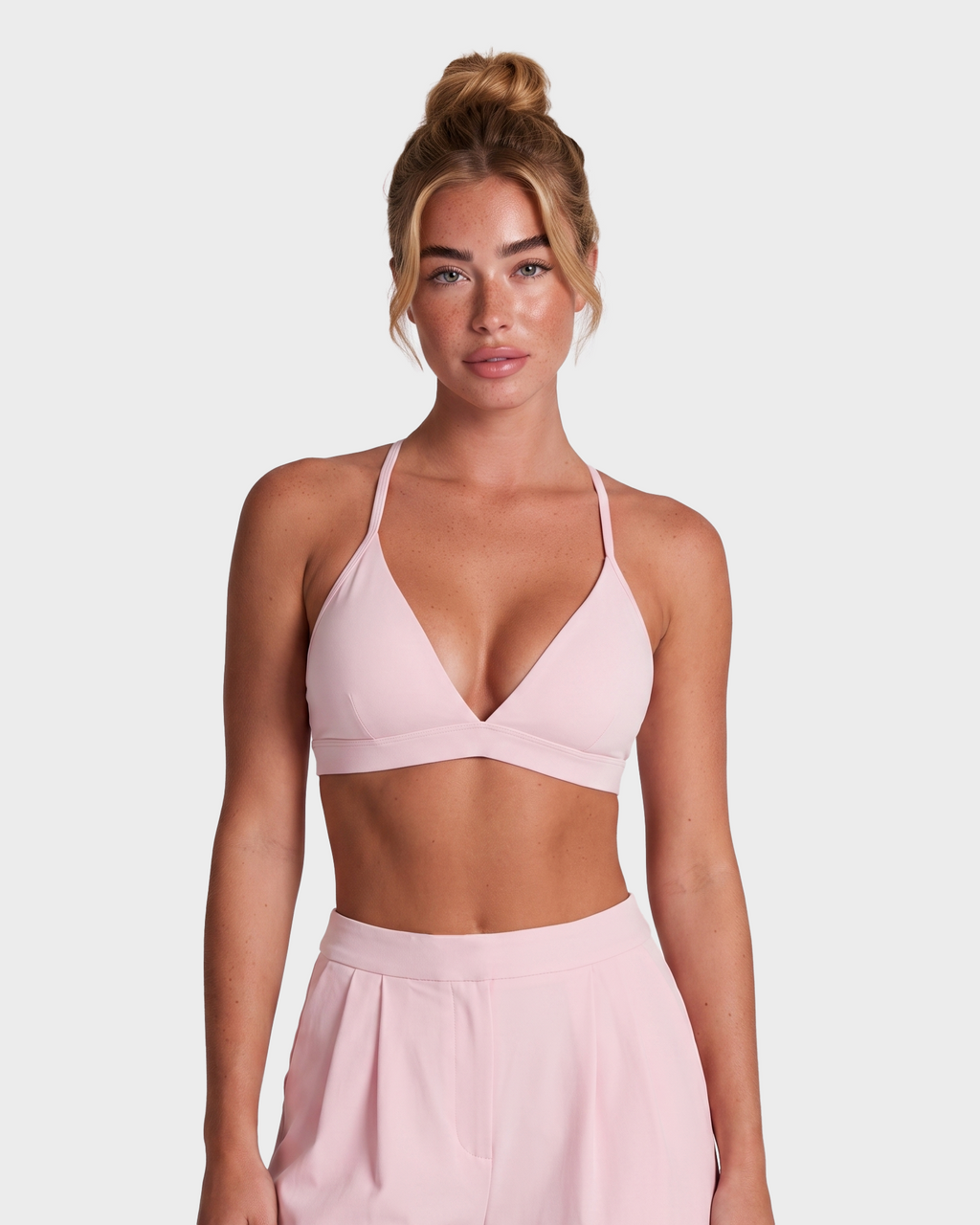 Nola Sports Bra — Rosa Baby