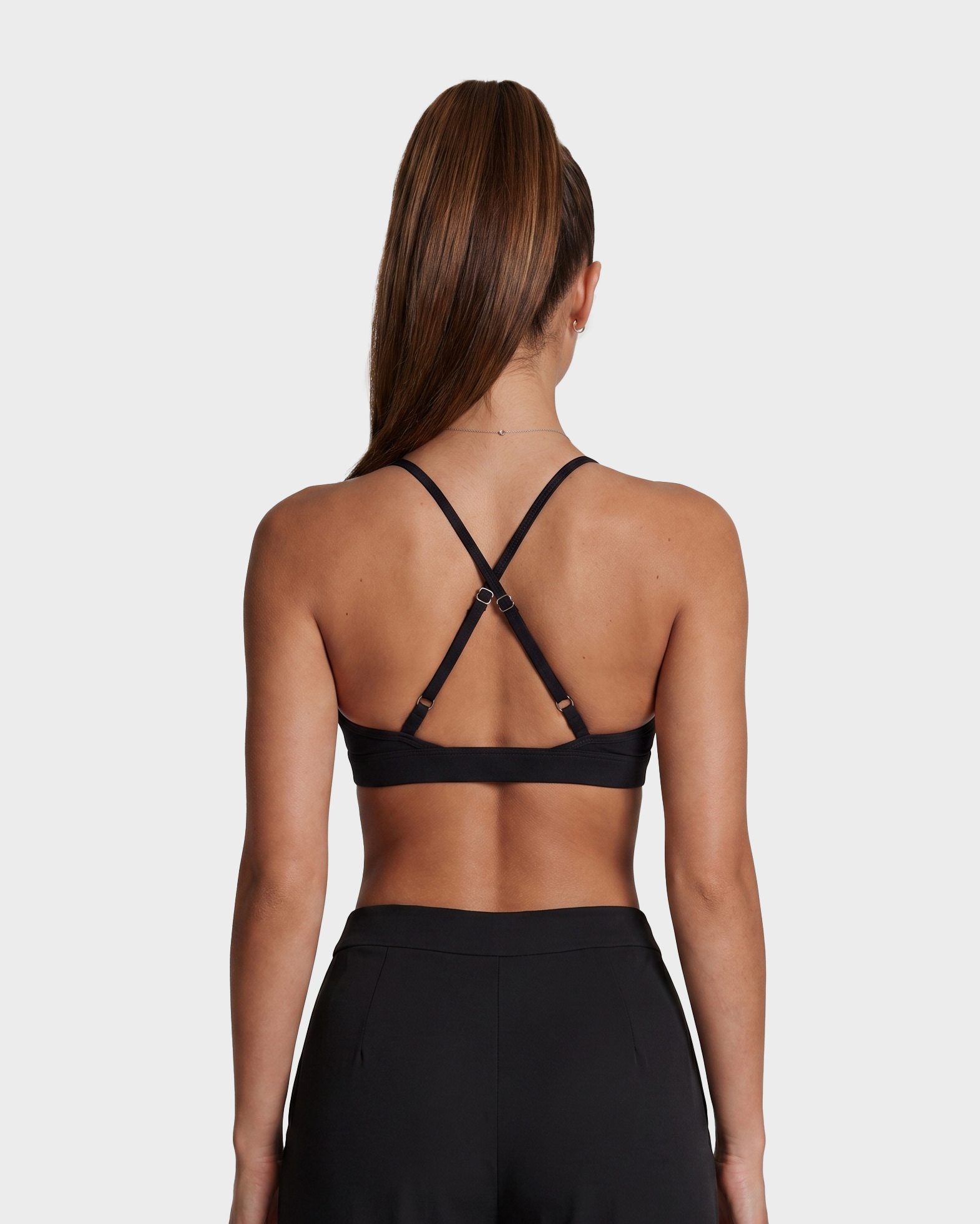 Nola Sports Bra — Nero