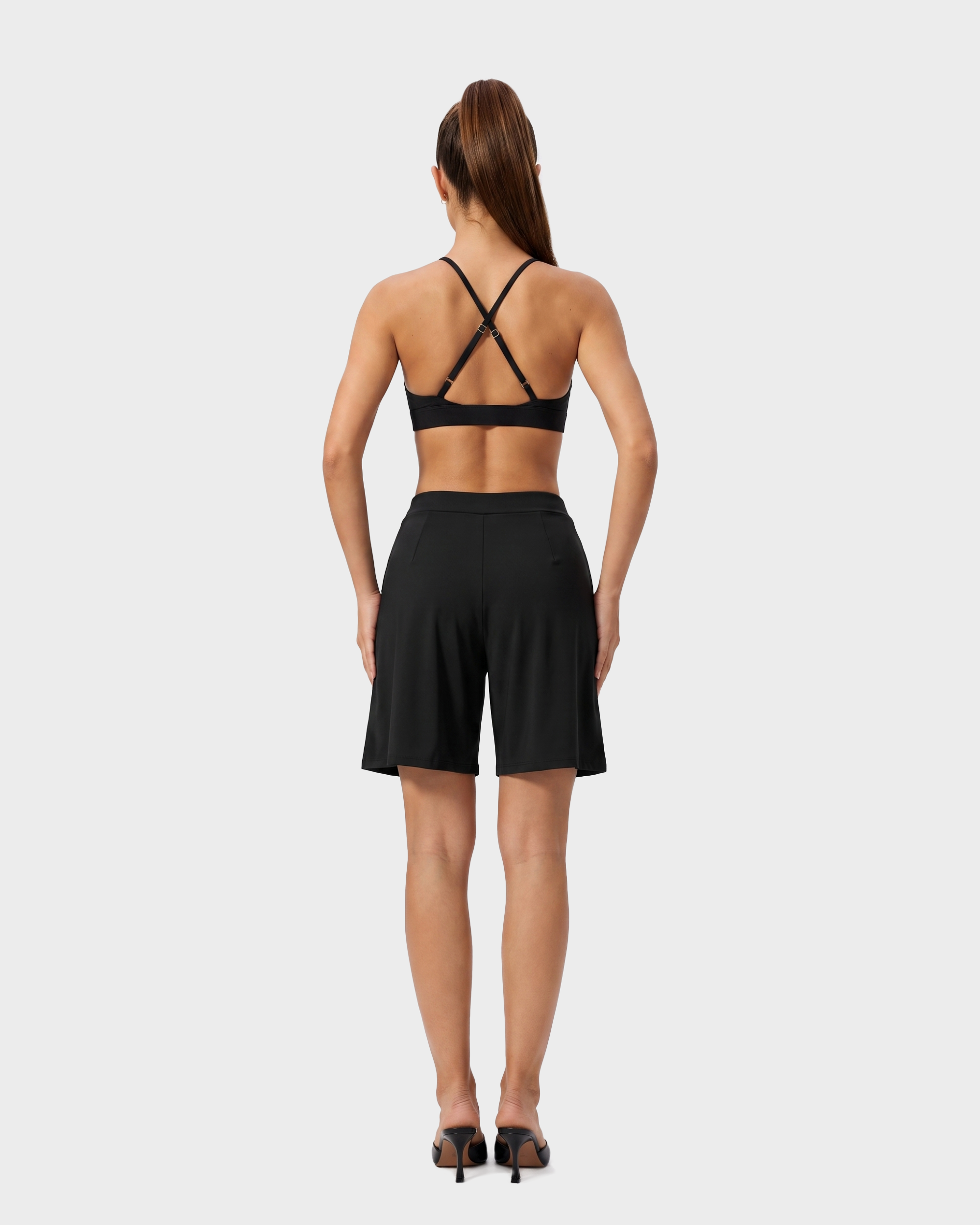 Nola Sports Bra — Nero