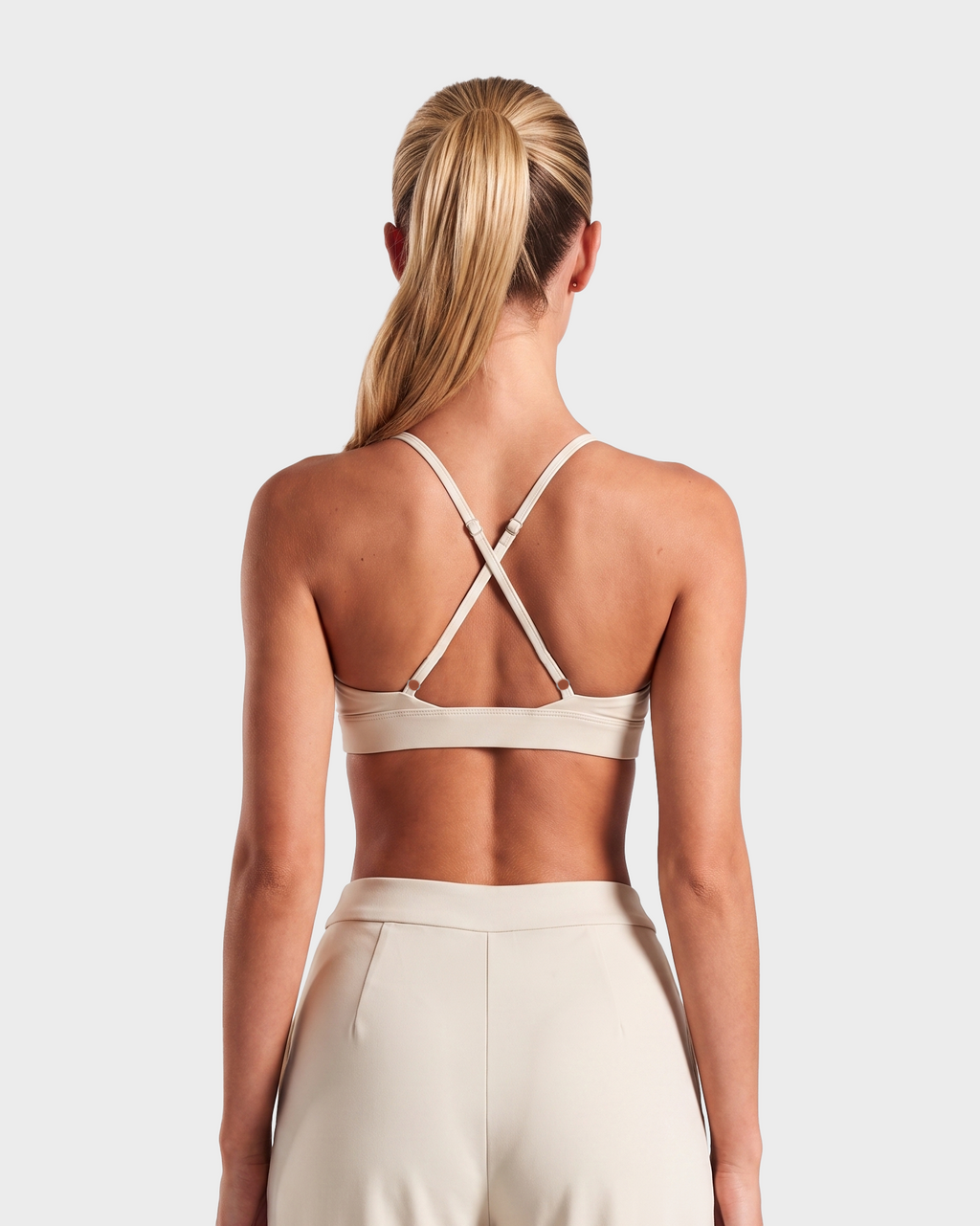 Nola Sports Bra — Panna