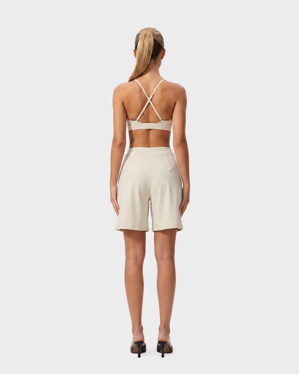 Nola Sports Bra — Panna