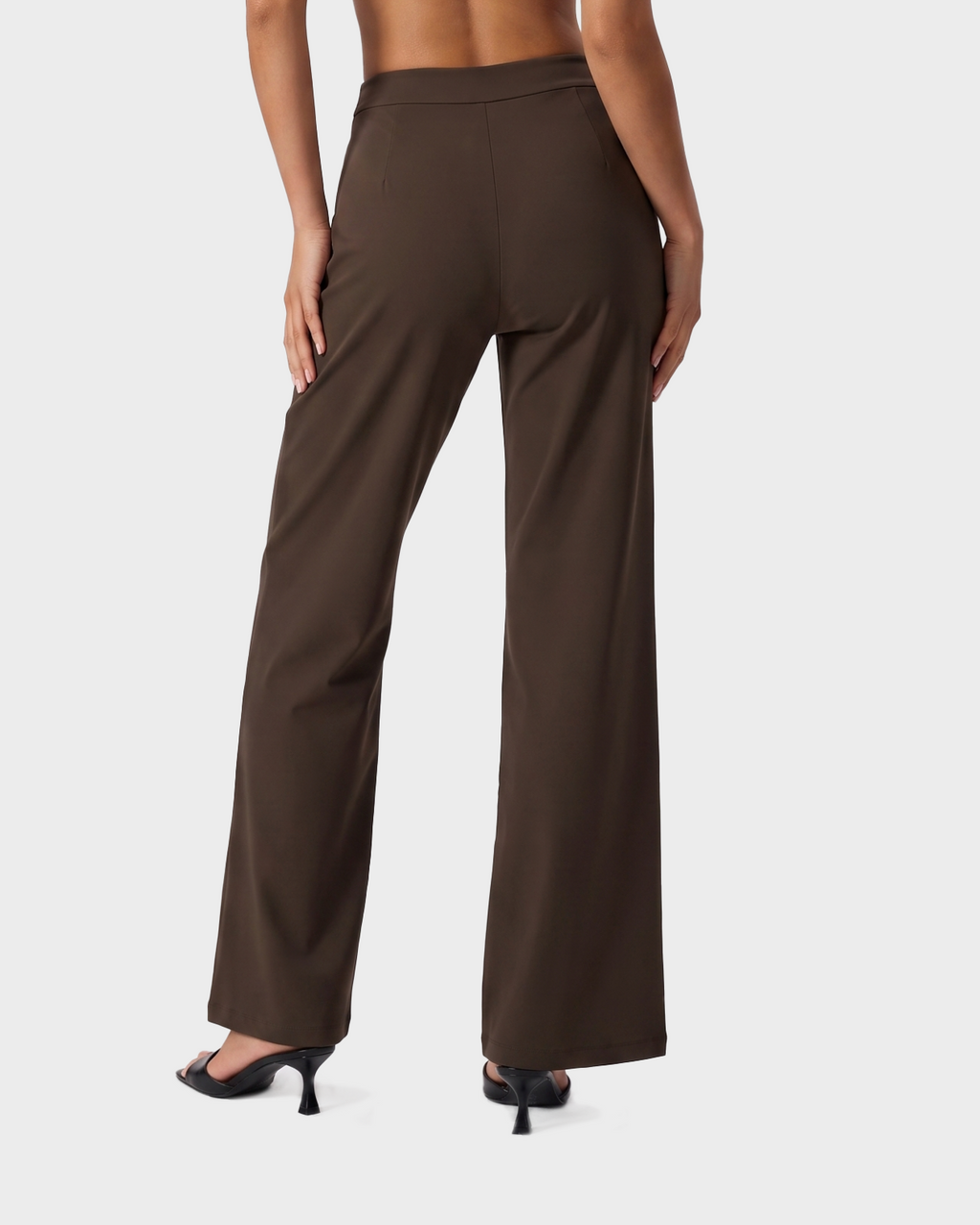 Nola Straight Leg Pant — Cacao