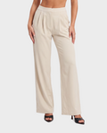 Nola Straight Leg Pant — Panna