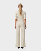 Nola Straight Leg Pant — Panna