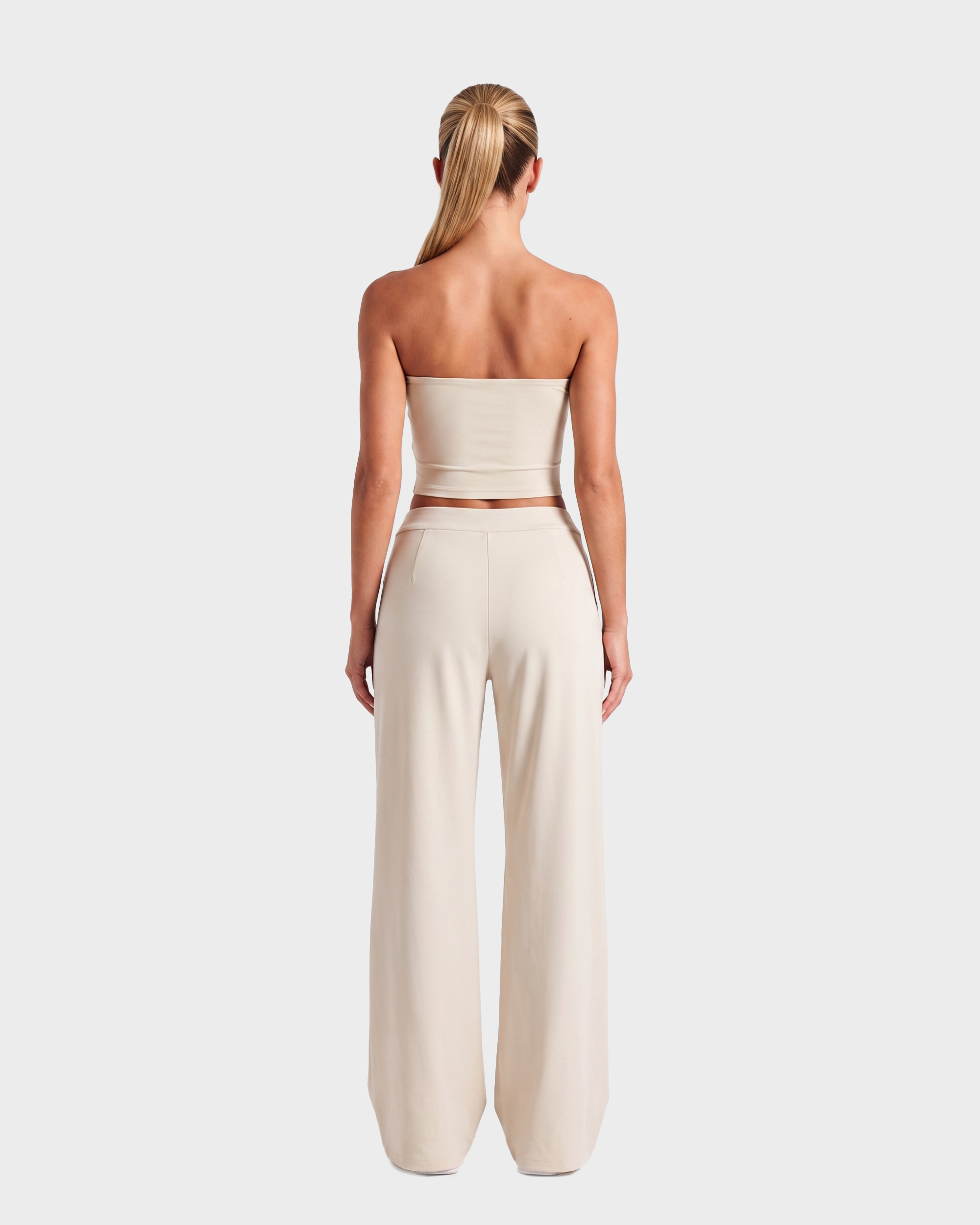 Nola Straight Leg Pant — Panna