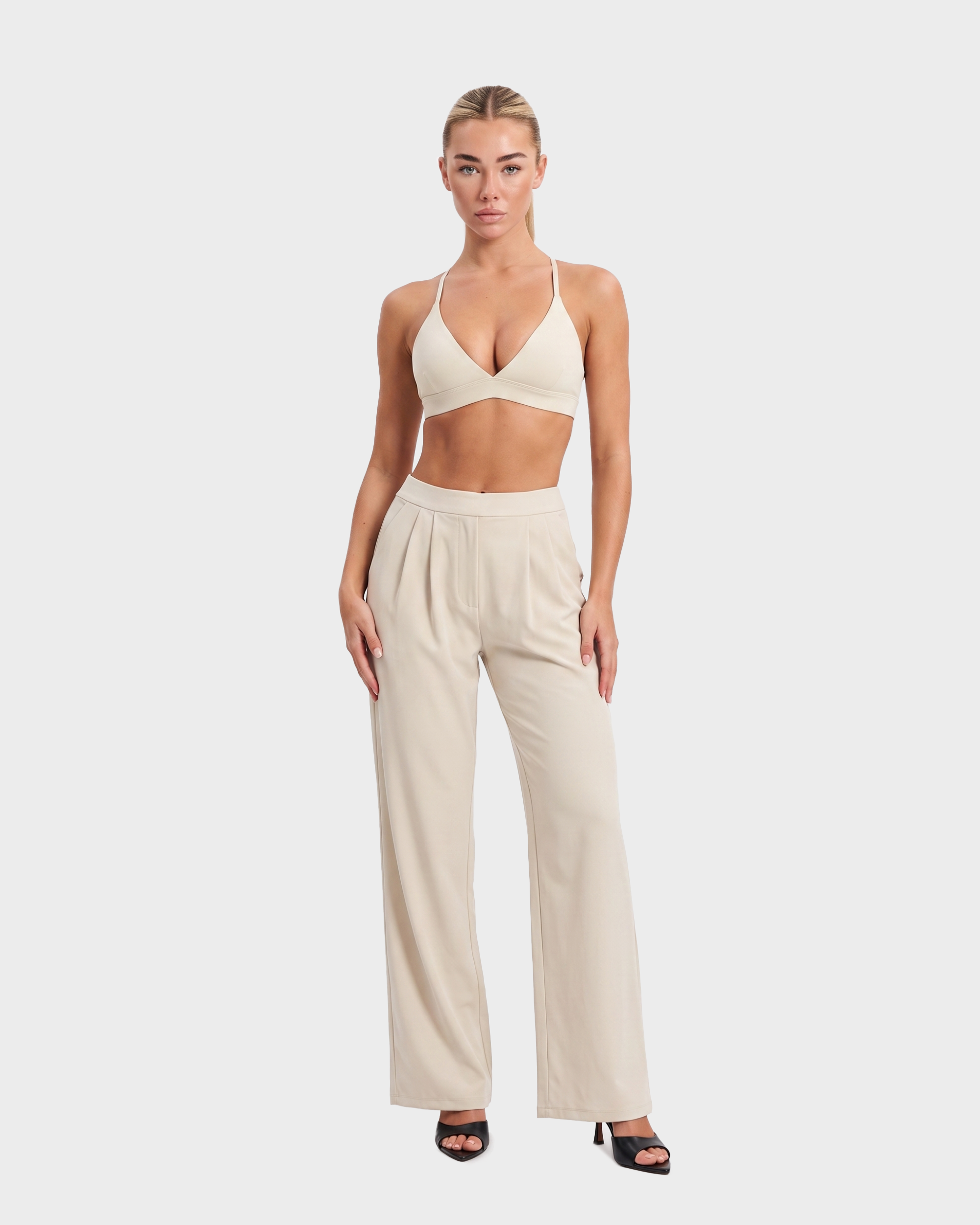 Nola Straight Leg Pant — Panna