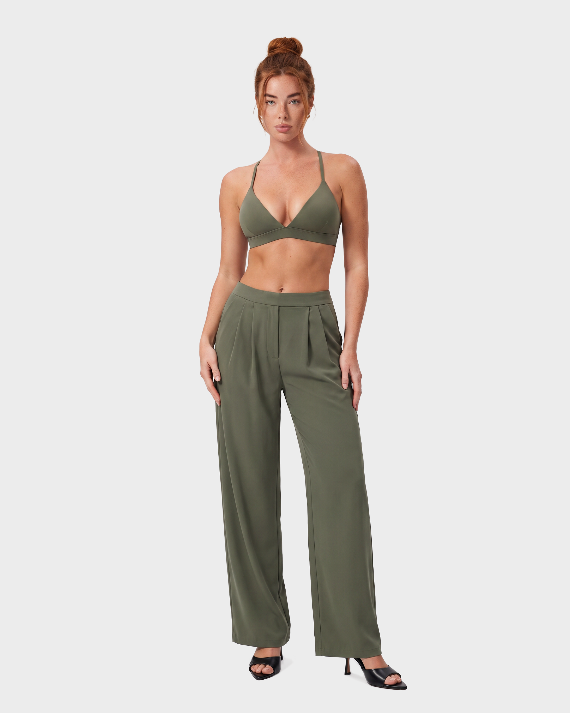 Nola Straight Leg Pant — Ebano