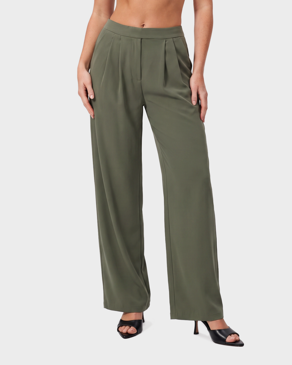 Nola Straight Leg Pant — Ebano