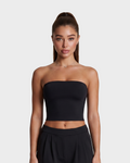 Nola Tube Top — Nero