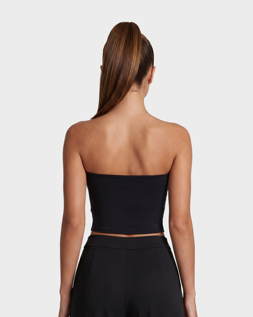 Nola Tube Top — Nero