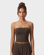 Nola Tube Top — Cacao