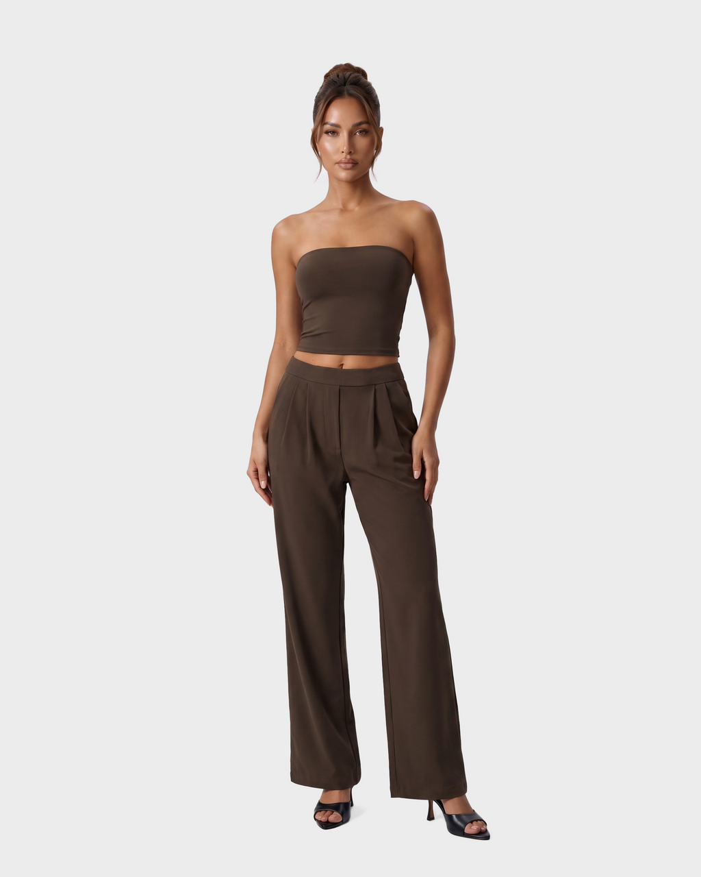 Nola Tube Top — Cacao