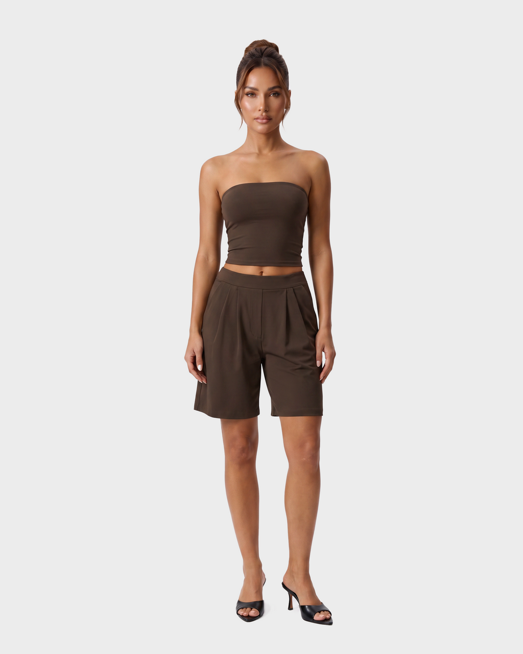 Nola Tube Top — Cacao