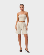 Nola Tube Top — Panna