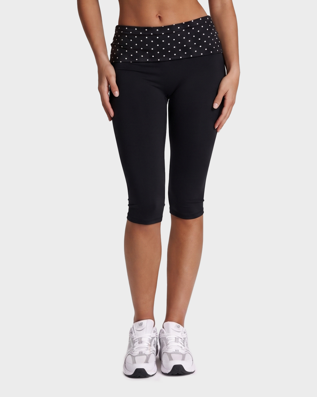 Poppy Fold Over Capri Leggings