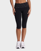Poppy Fold Over Capri Leggings