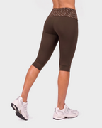 Poppy Fold Over Capri Leggings