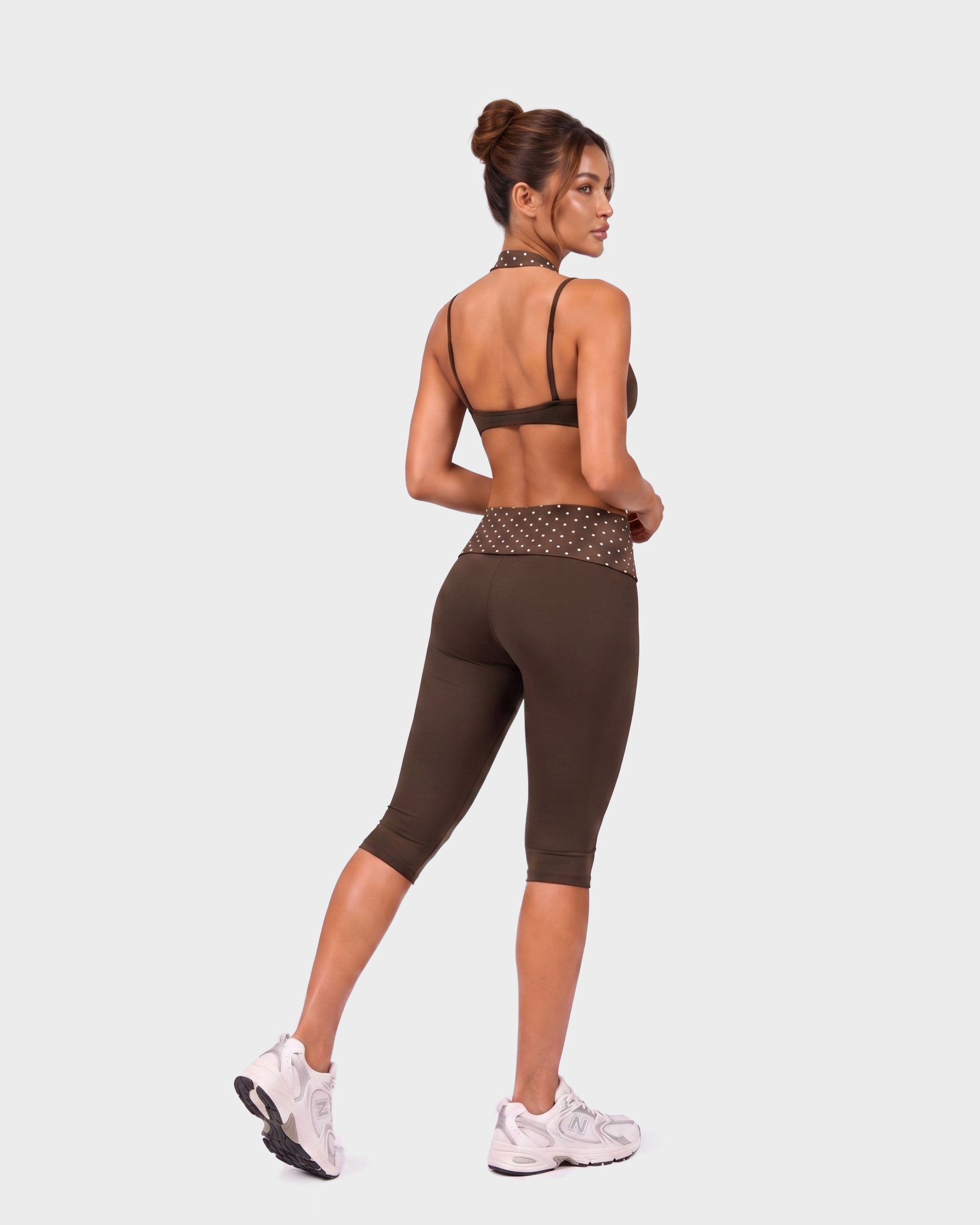 Poppy Fold Over Capri Leggings