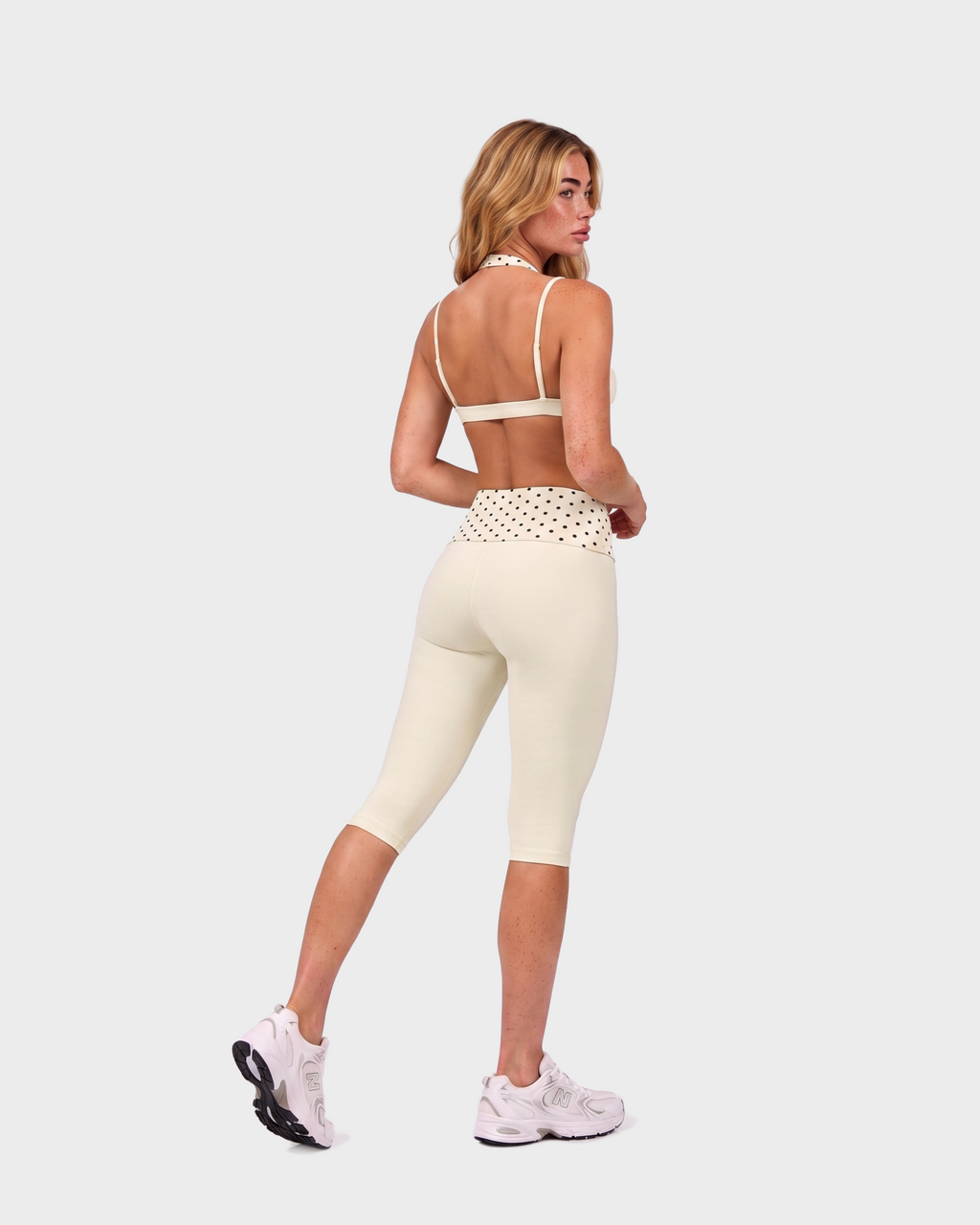 Poppy Fold Over Capri Leggings