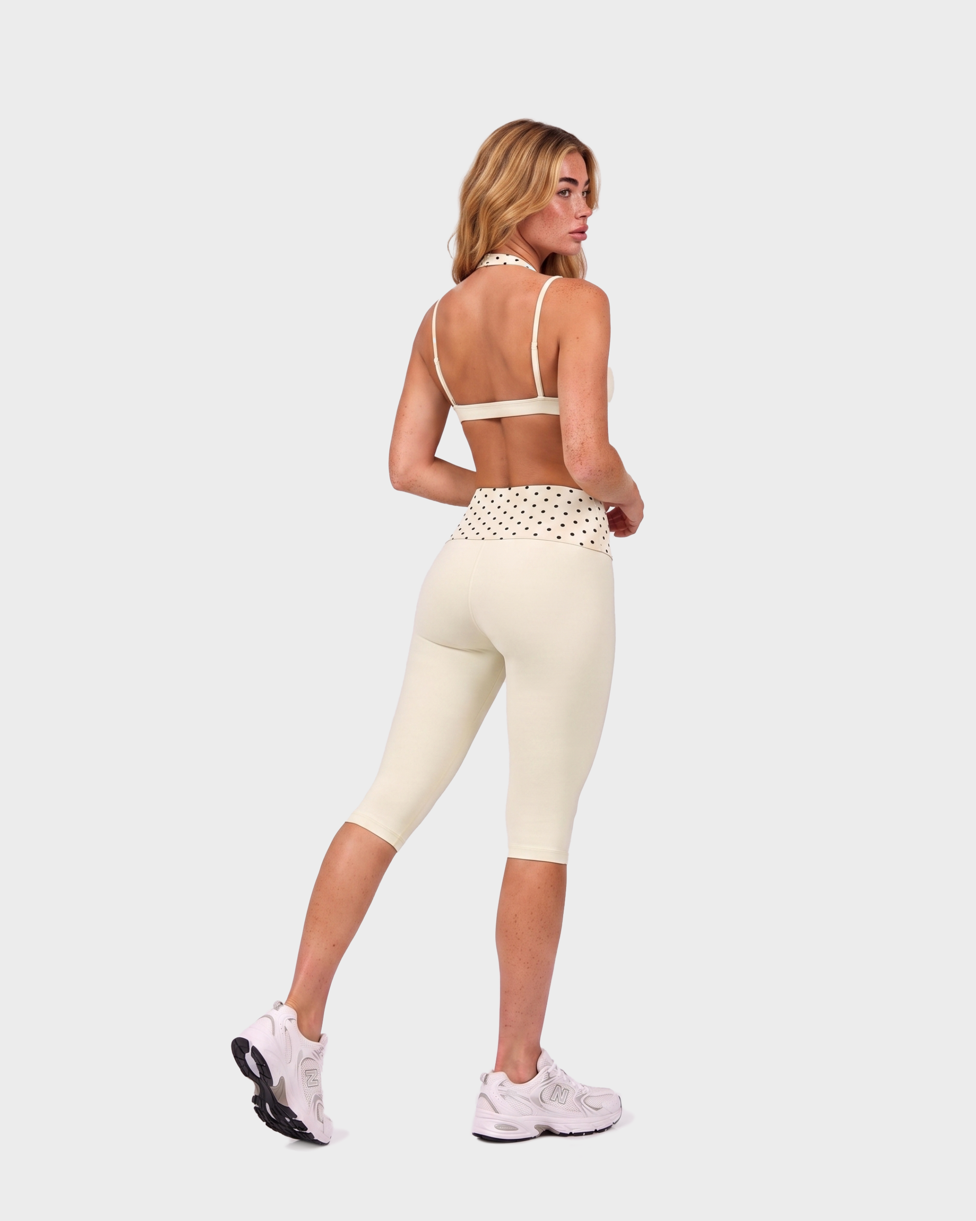 Poppy Fold Over Capri Leggings