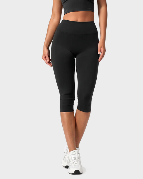 Amelie Capri Leggings – Black