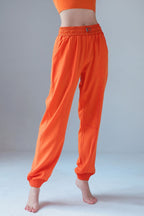 Pantaloni della tuta con orlo elasticizzato