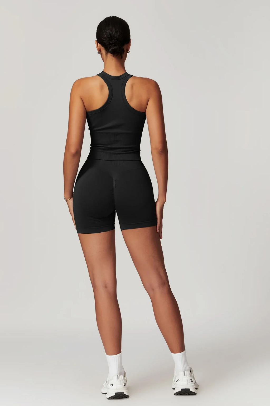 Chloe Racer Top – Black