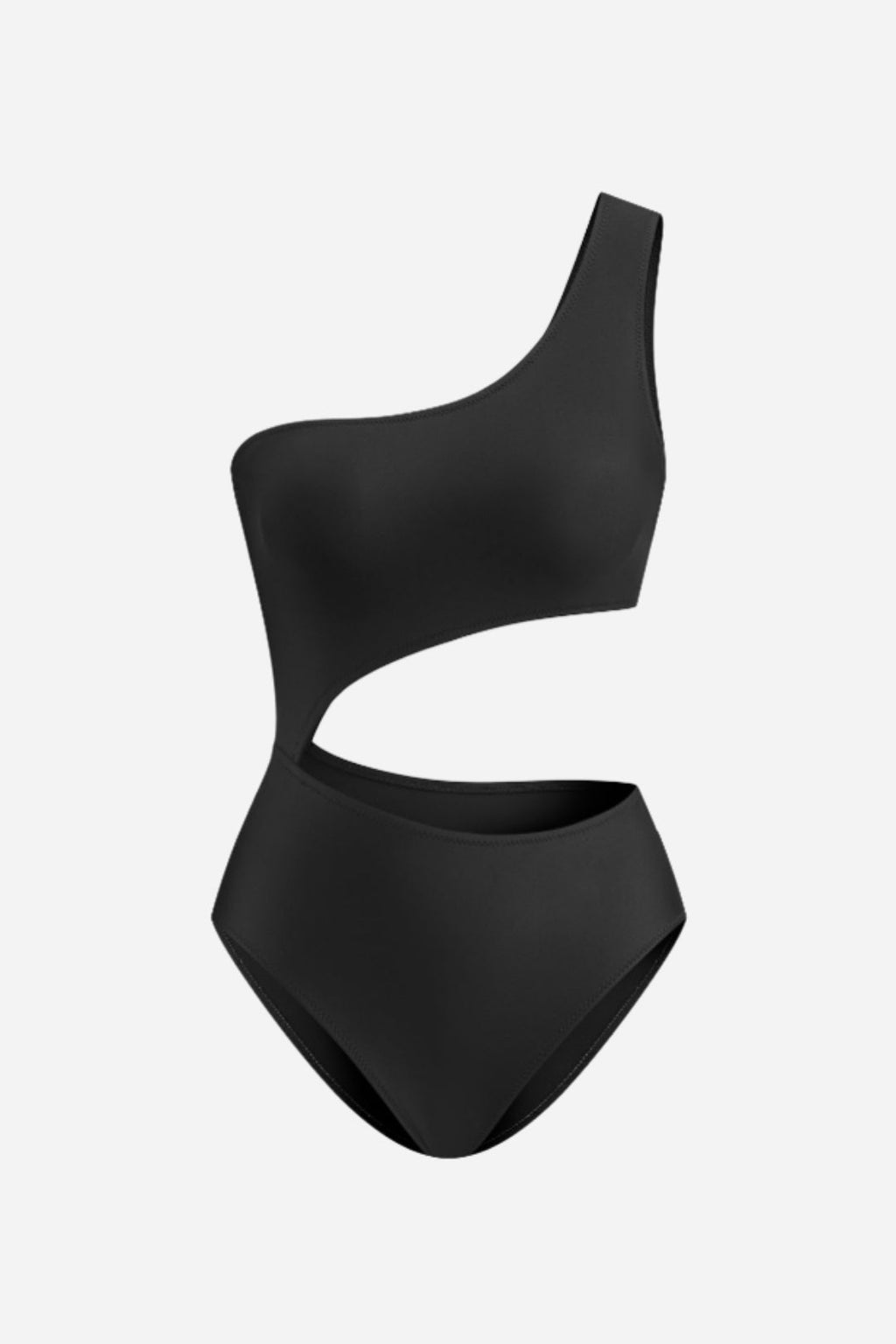 Noir Cut-Out Swimsuit