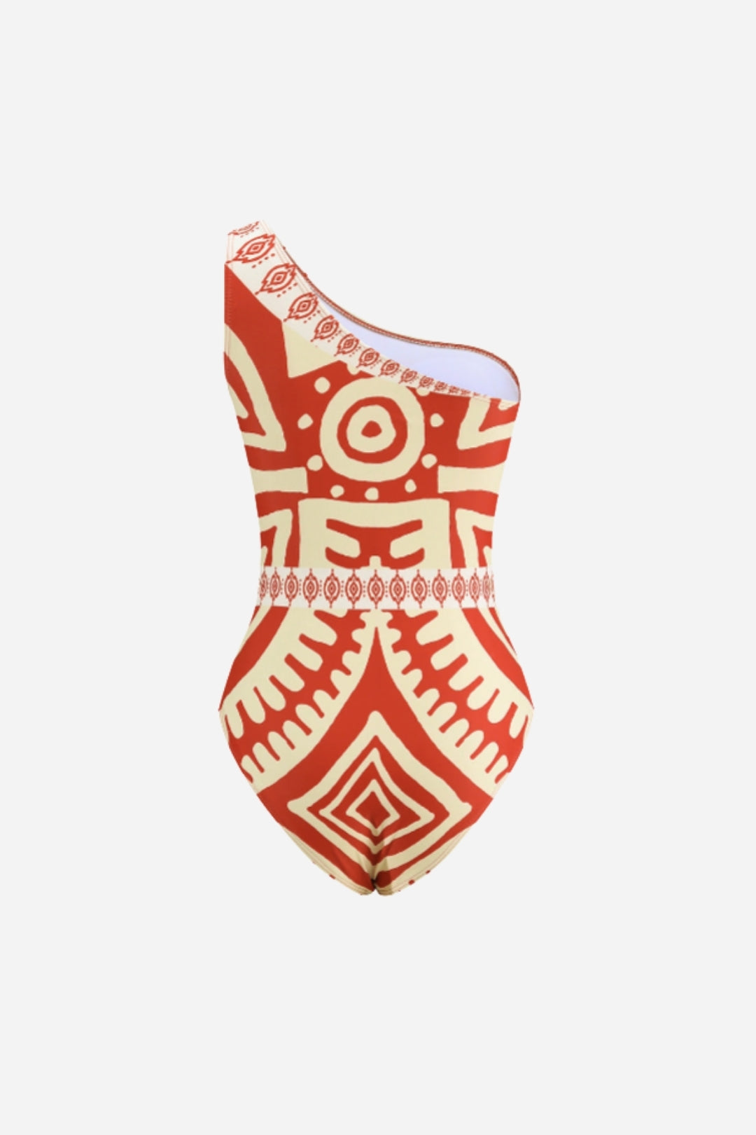Coral Tribal Swimsuit