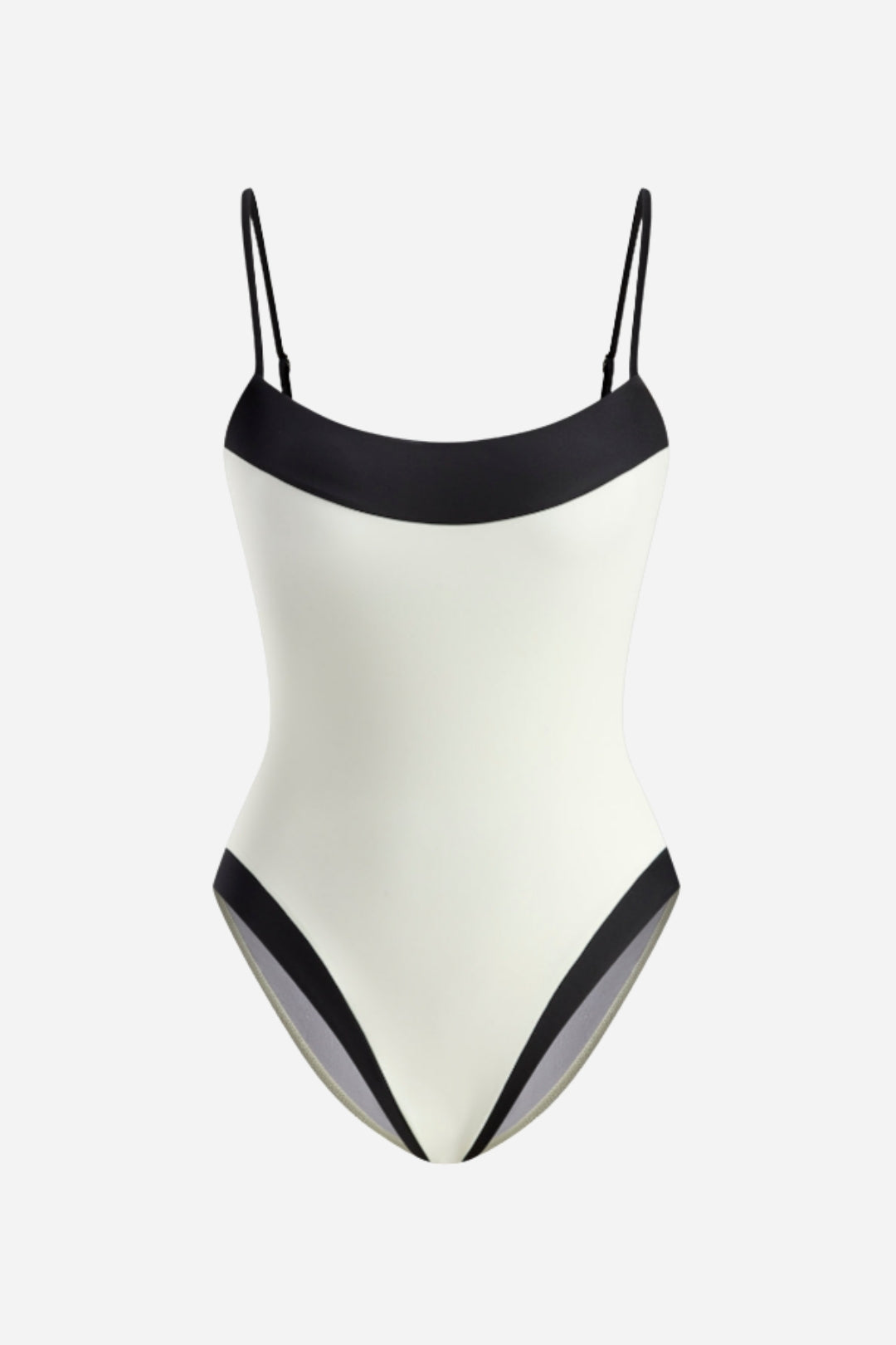 Ivory Contrast Swimsuit